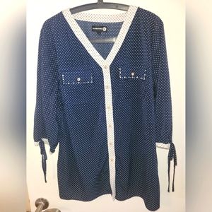 Claire France blouse size 16